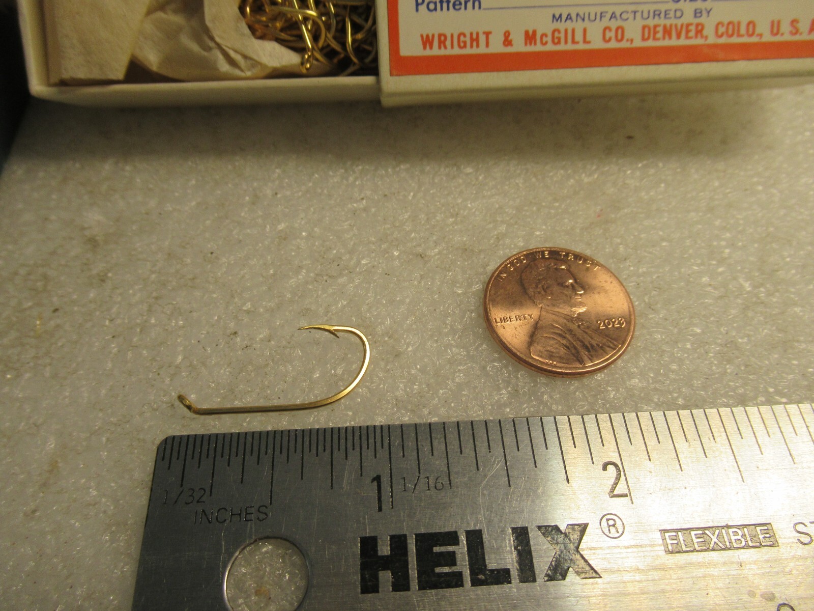 EAGLE CLAW 178 GOLD BEAK HOOKS 100 PCS SZ 5 FISHING BAIT HOOKS