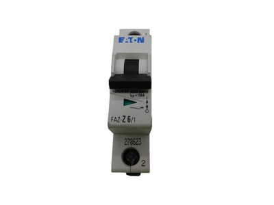 Eaton NNB FAZ-Z6/1 Miniature Circuit Breakers (MCBs) FAZ 1P 6A 415V 50/60Hz 1Ph