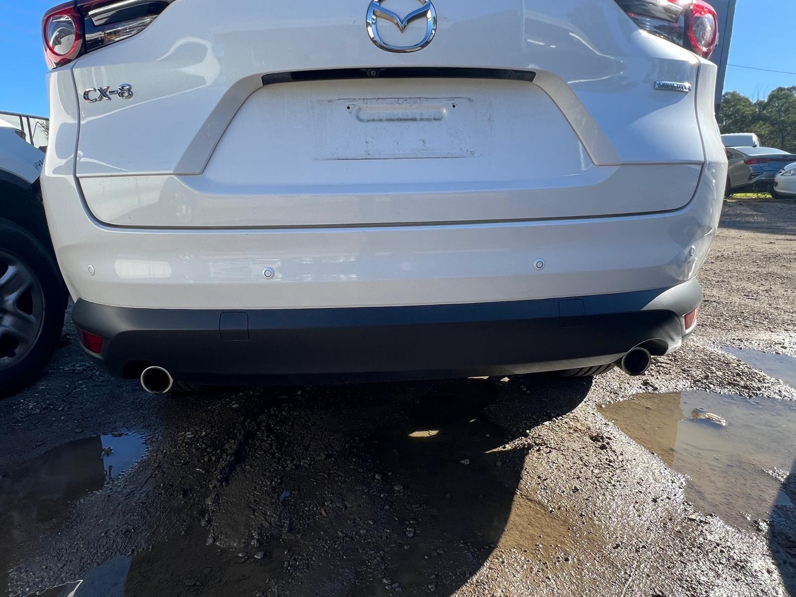 MAZDA CX8 KG 05/2018-12/2023 WHEEL ALLOY FACTORY 19X7IN 5 V-SPOKE SILVER - thumbnail 7