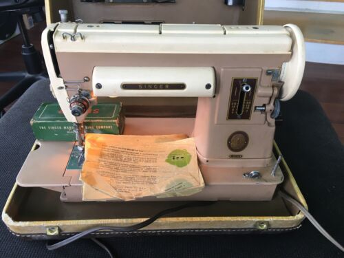 Singer 301A Sewing Machine Short Bed Hvy Duty Gear Drive Wor