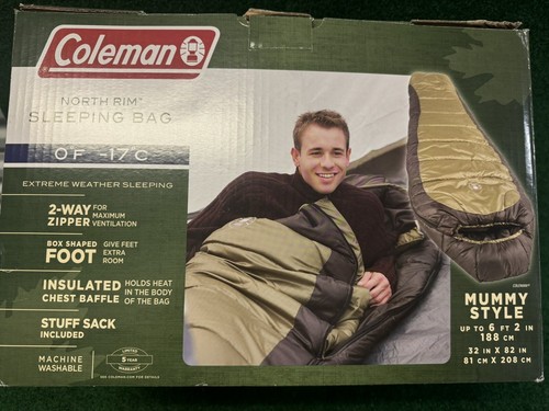 Coleman NORTH RIM Adult Mummy Sleeping Bag 32