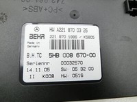 Mercedes W221 S350 05-09 Steuergerät SG Klima Heizung Mercedes W221 S350 05-09 13.12.2005 A2218700426 A2218700326... Vorschau 2