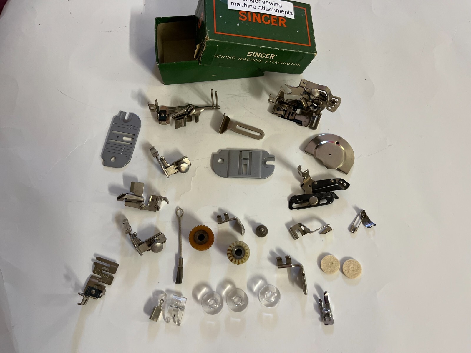 Vintage Singer Sewing Machine Attachments 160359, 120598