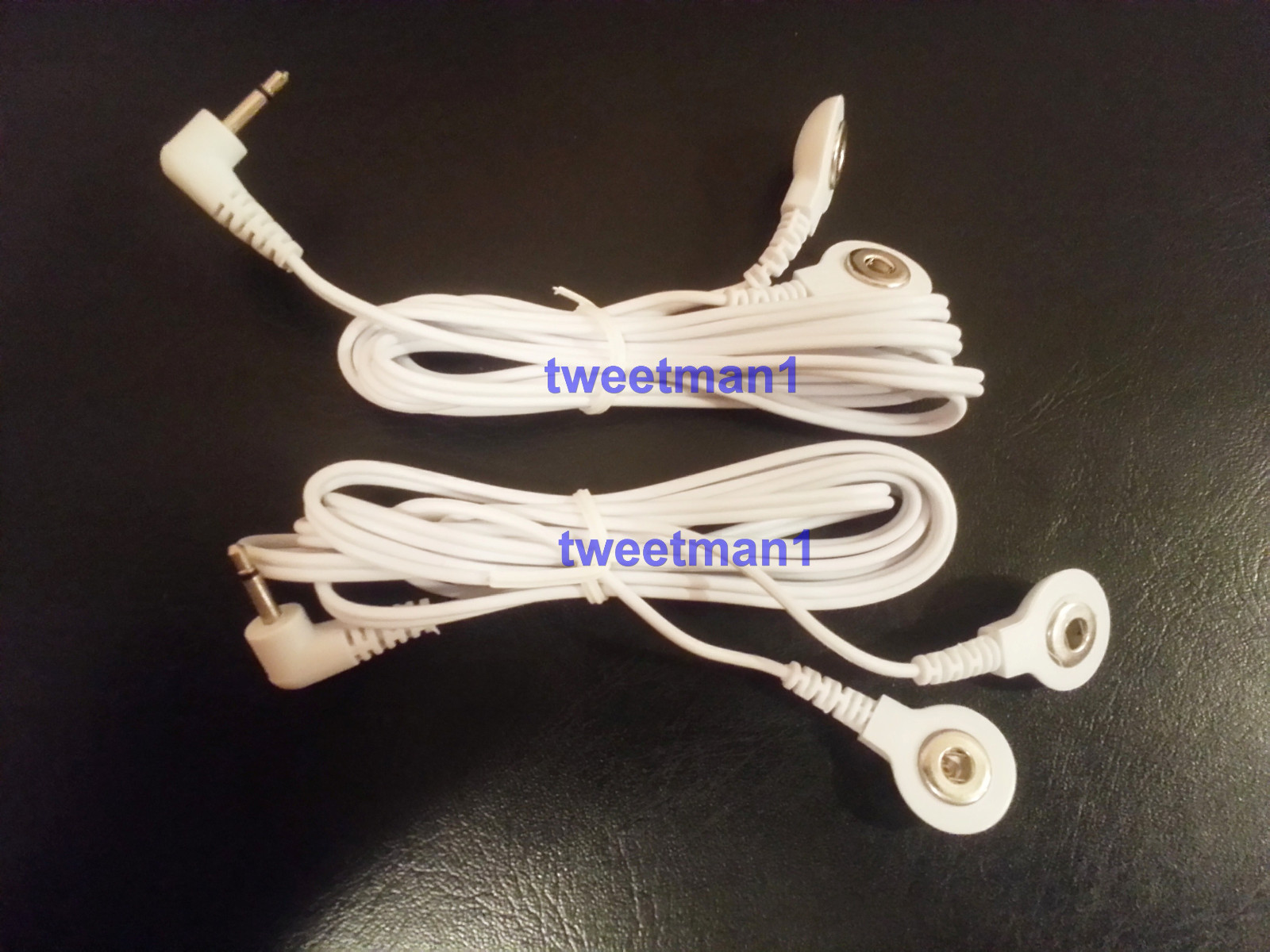 ELECTRODE LEAD CABLES CONNECTOR WIRES 2.5mm FOR DIGITAL TENS M...