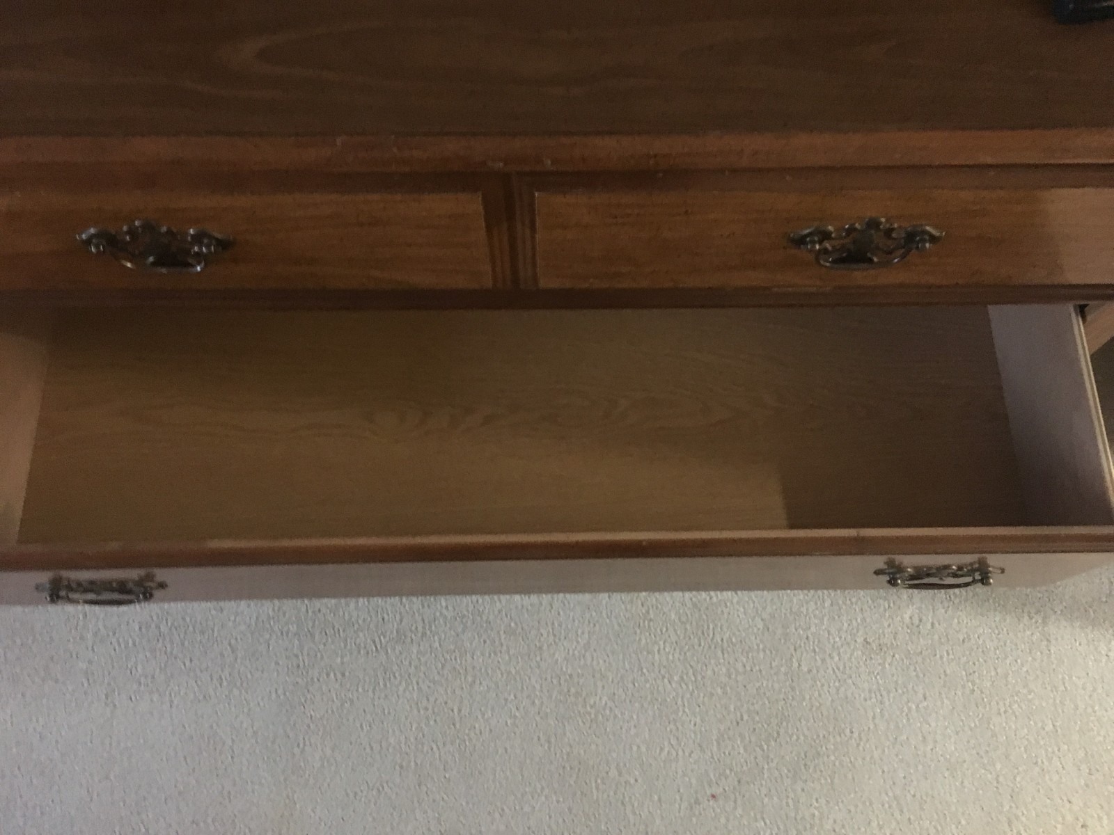 3 Drawer Chest Dresser Bedroom Maple Cabinet Wood Furniture 42