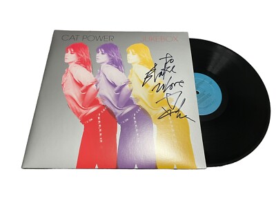 CAT POWER SIGNED AUTOGRAPH JUKEBOX VINYL RECORD ALBUM LP CHAN MARSHALL
