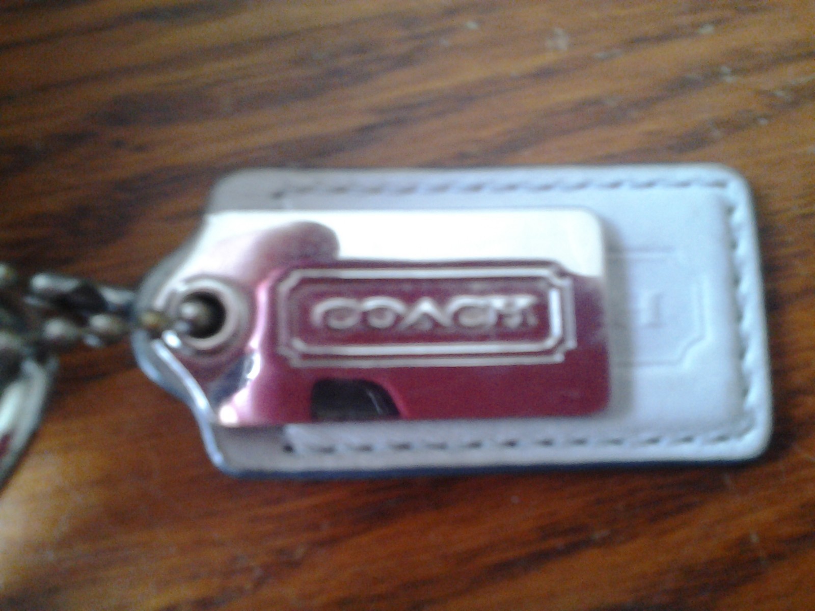 Coach Handbag Tote Gently Used Gray Pinwheel Double Backwards C Pattern Leather