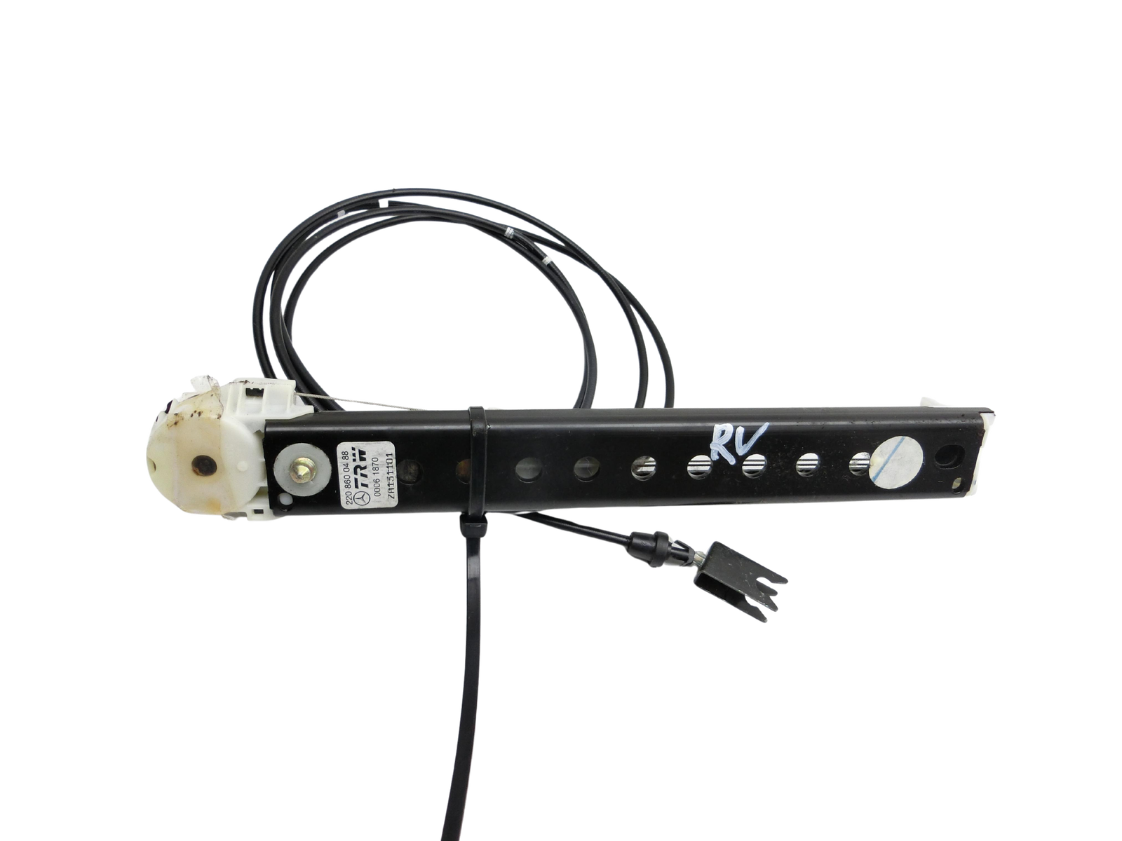 Mercedes W220 S430 98-02 Kurz Verstellung Gurthöhenverstellung Rechts Vo  - Bild 1