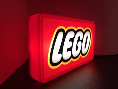 Lego 3d Printed Led Sign