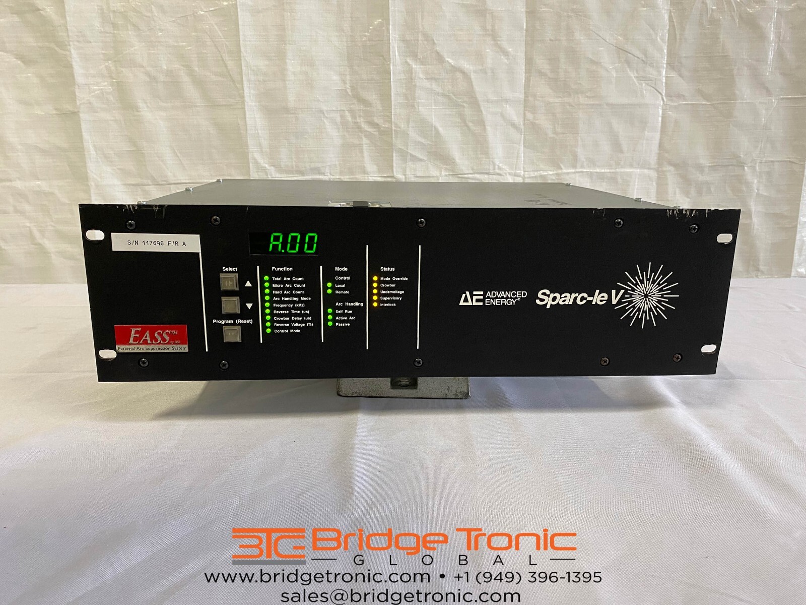 Advanced Energy 3152330-003 B Sparc-le V Pulsing DC Power Advanced Energy 3152330-003 B Sparc-le V Pulsing DC Power