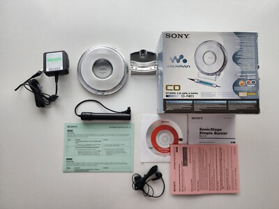 Vintage Sony Walkman D-NE1 Personal CD Player Discman