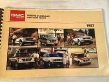 1987 GMC Truck Wiring Diagrams Light Duty Trucks GM Genuine OEM | eBay