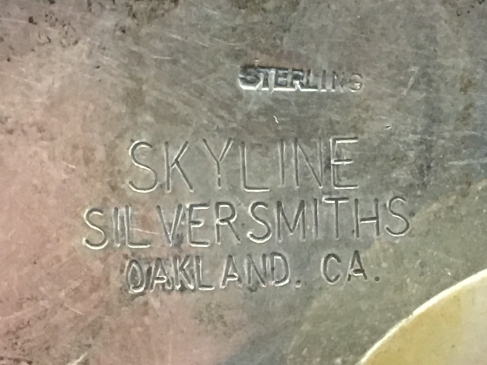 SKYLINE STERLING RODEO EVENT BUCKLE