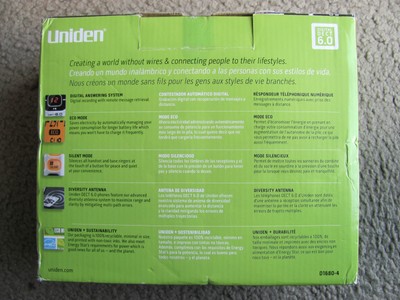 Brand New Uniden D1680-4 Digital Cordless Answering System with 4 Handsets