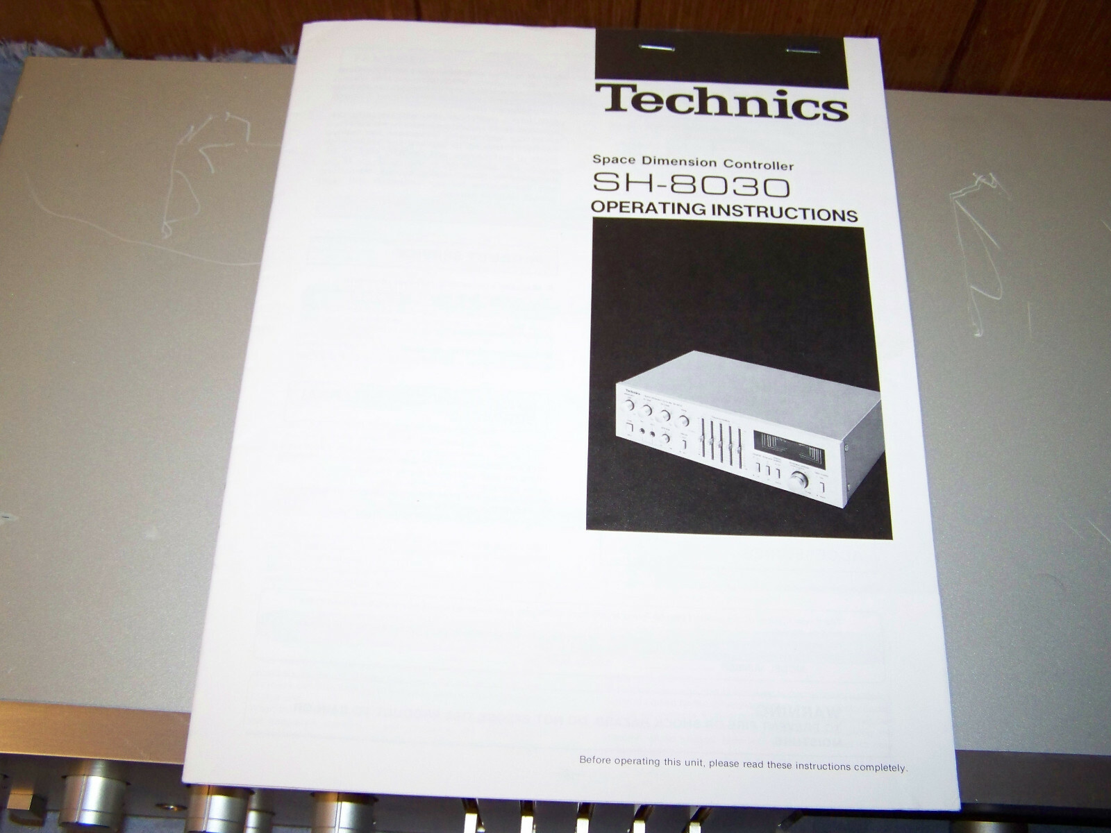RARE TECHNICS SH - 8030, SH 8030 EQUALIZER - SPACE DIMENSIONS CONTROLLER - MIC