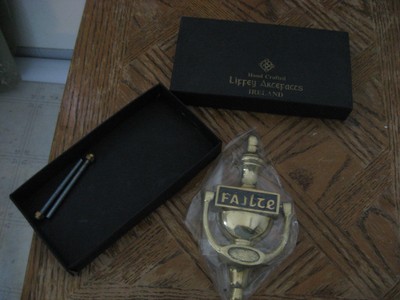 DOOR KNOCKER BRASS IRELAND