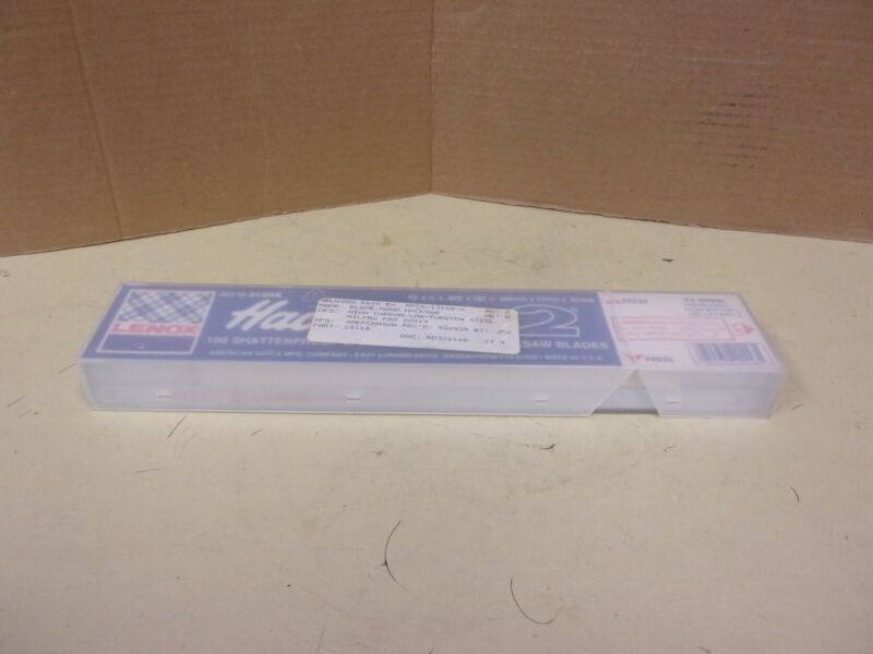 New Lenox 20116-218he Bi-metal Hacksaw Blades 12" X 1/2" X 18t , Box Of 100