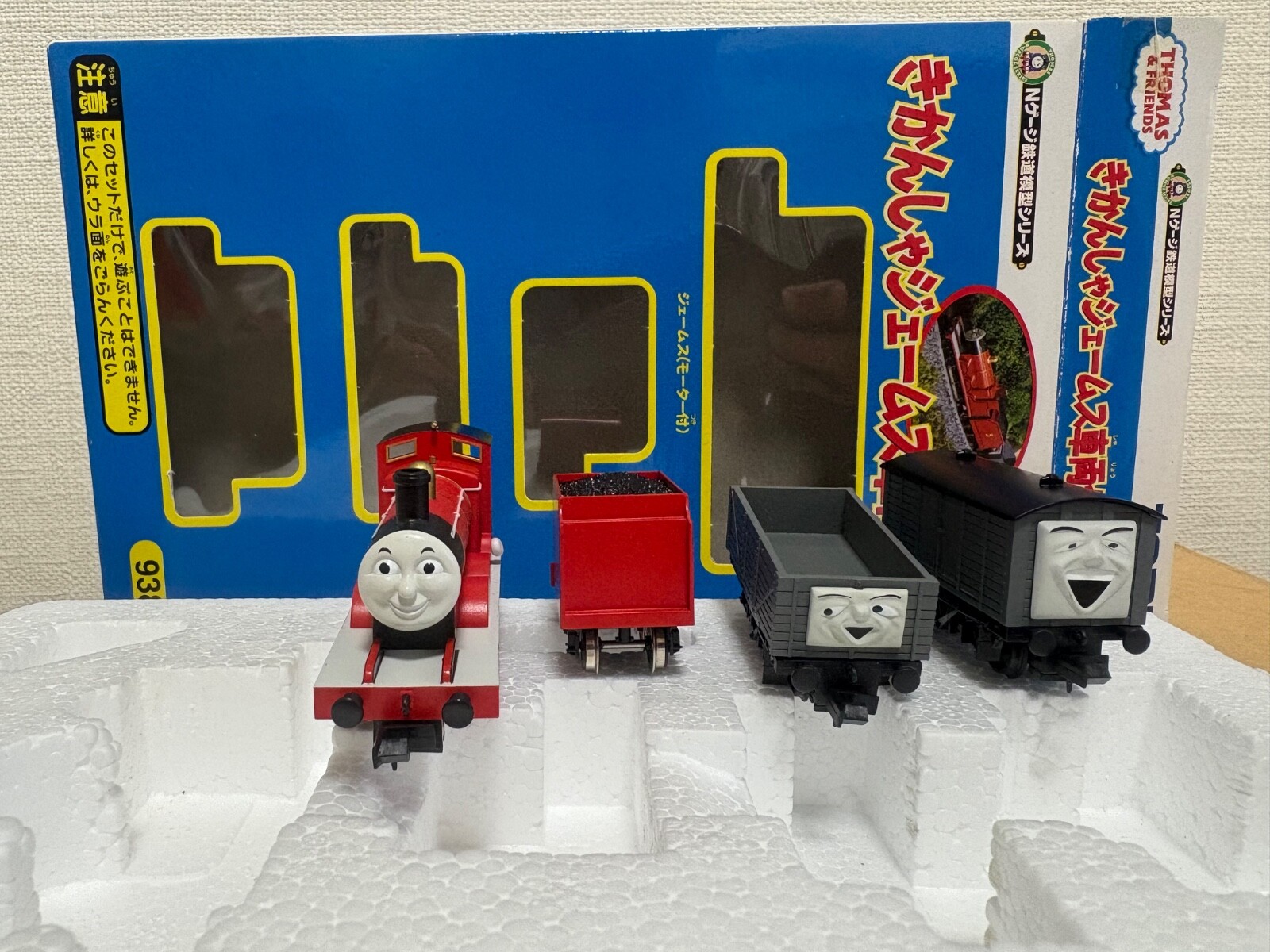 2-96＊Nゲージ TOMIX 93802 きかんしゃジェームス 車両セット / 93804