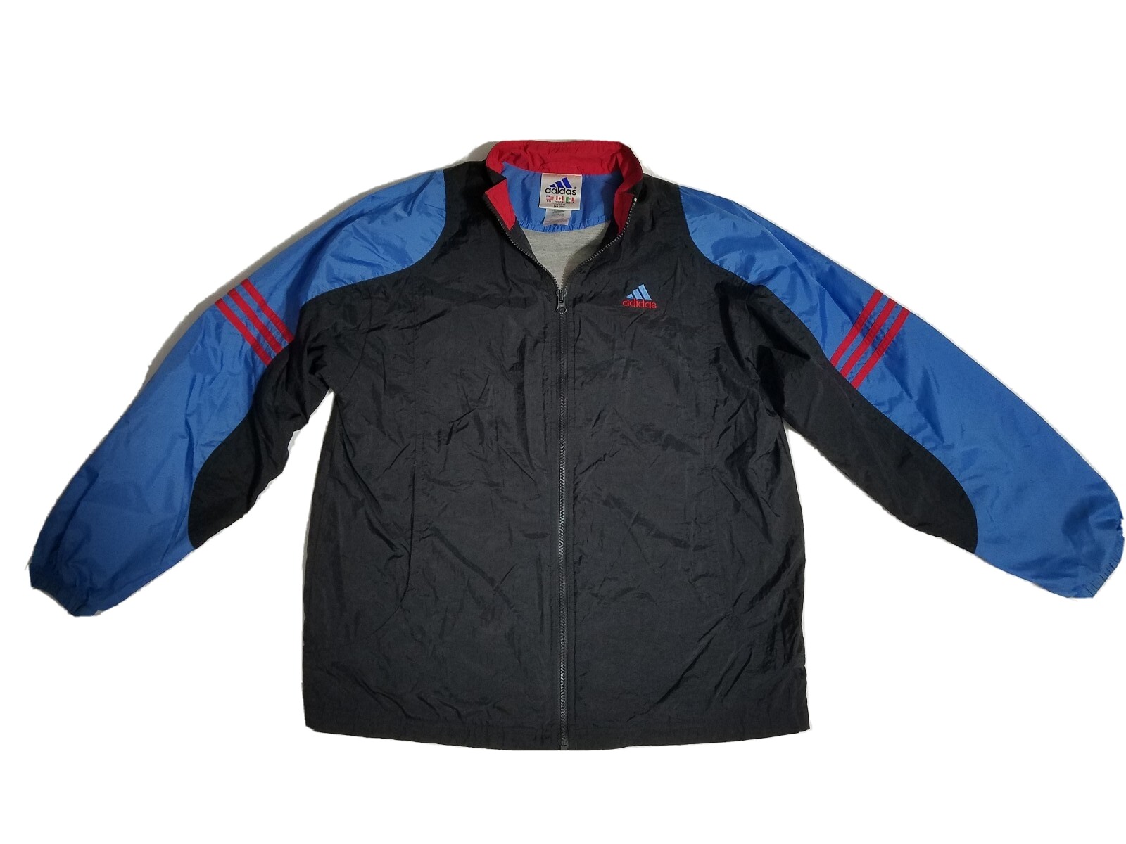 black adidas windbreaker jacket