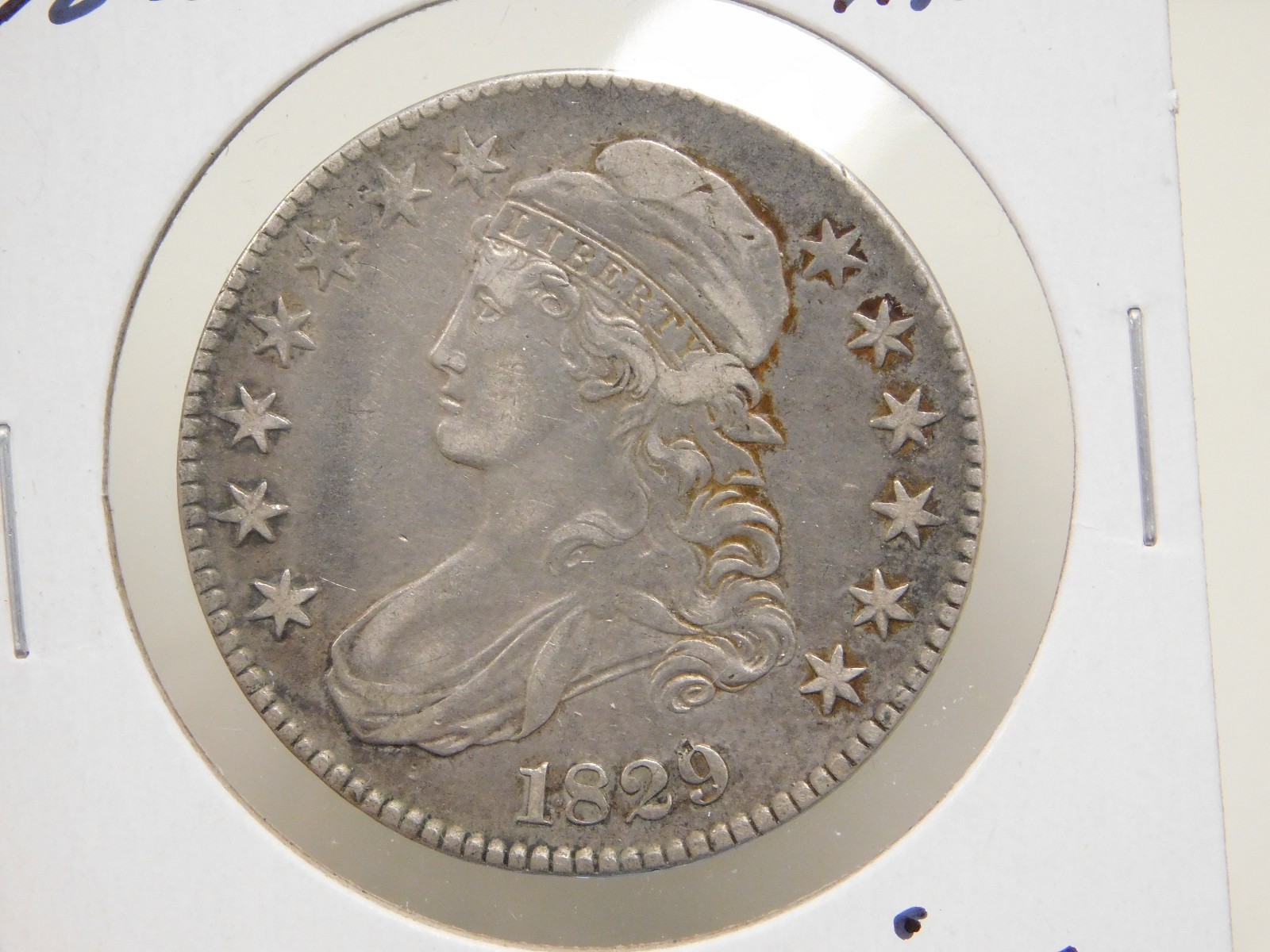 1829 Bust Half Dollar