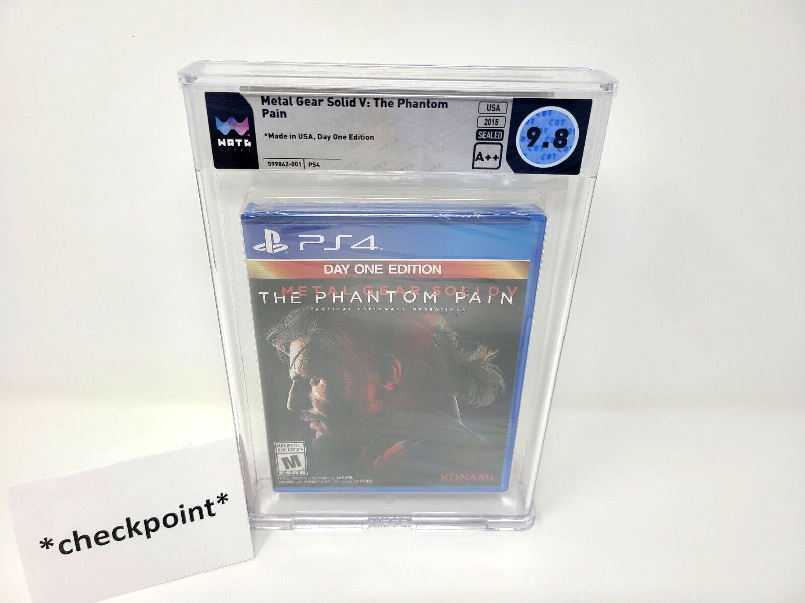 Solid 5 V The Phantom Pain Day One Edition -sony Ps4 Wata 9.8 A++