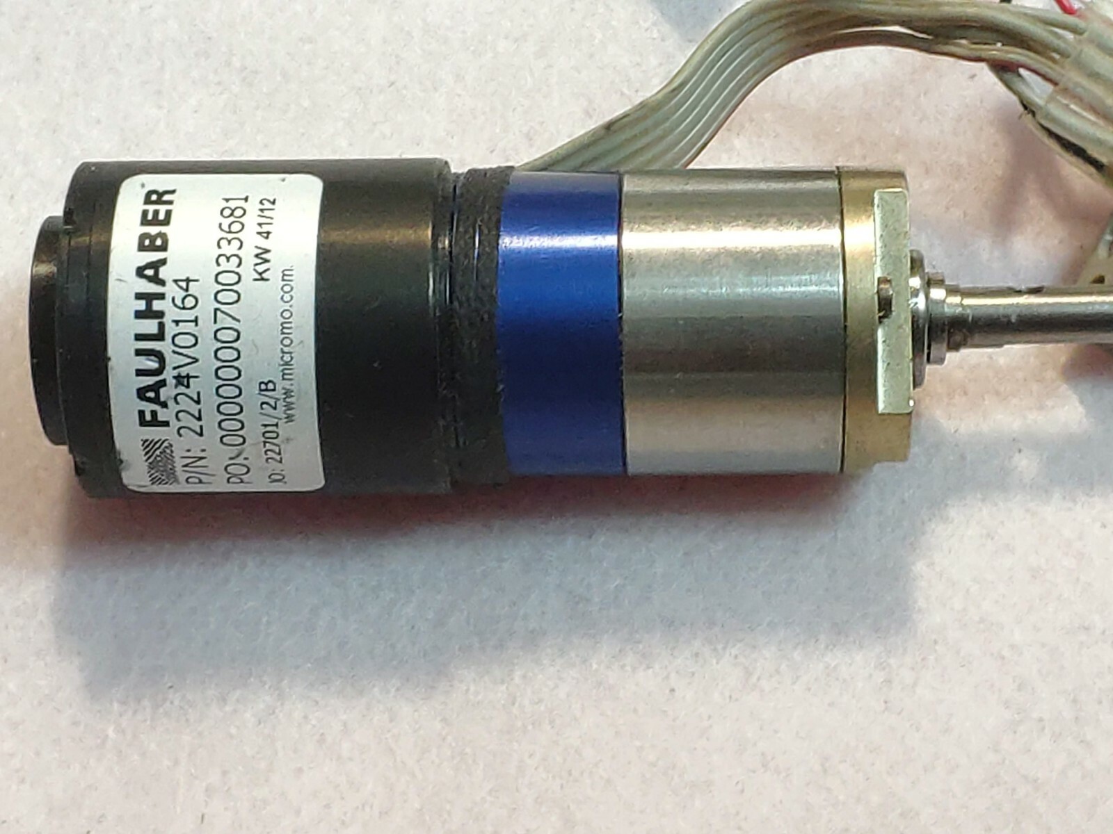 Faulhaber Motor 2224U024S R Minimotor Gearmotor,Encoder Faulhaber Motor 2224U024S R Minimotor Gearmotor,Encoder