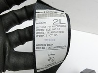 Nissan X-Trail T32 14-17 Gurt Sicherheitsgurt Links Hinten 3te Reihe Nissan X-Trail T32 14-17 09.03.2015... Vorschau 5