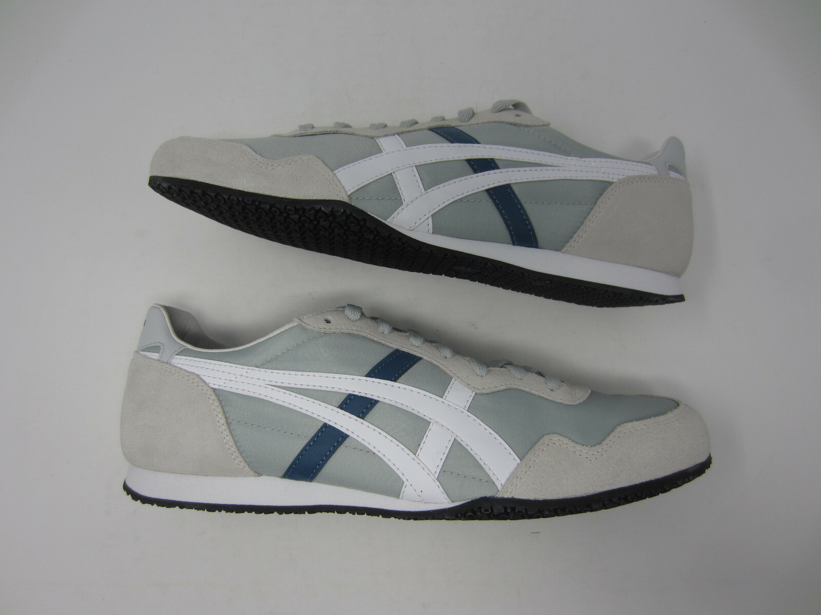 Onitsuka Tiger Unisex Serrano Shoes D109l 10 5 Black White For Sale Online Ebay
