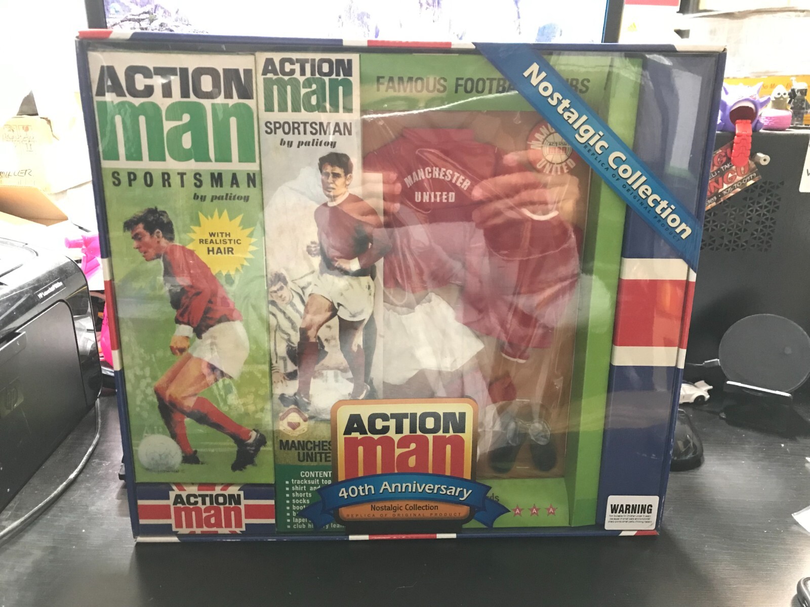 1/6 Action Man 40th Anniversary Manchester United Sportsman