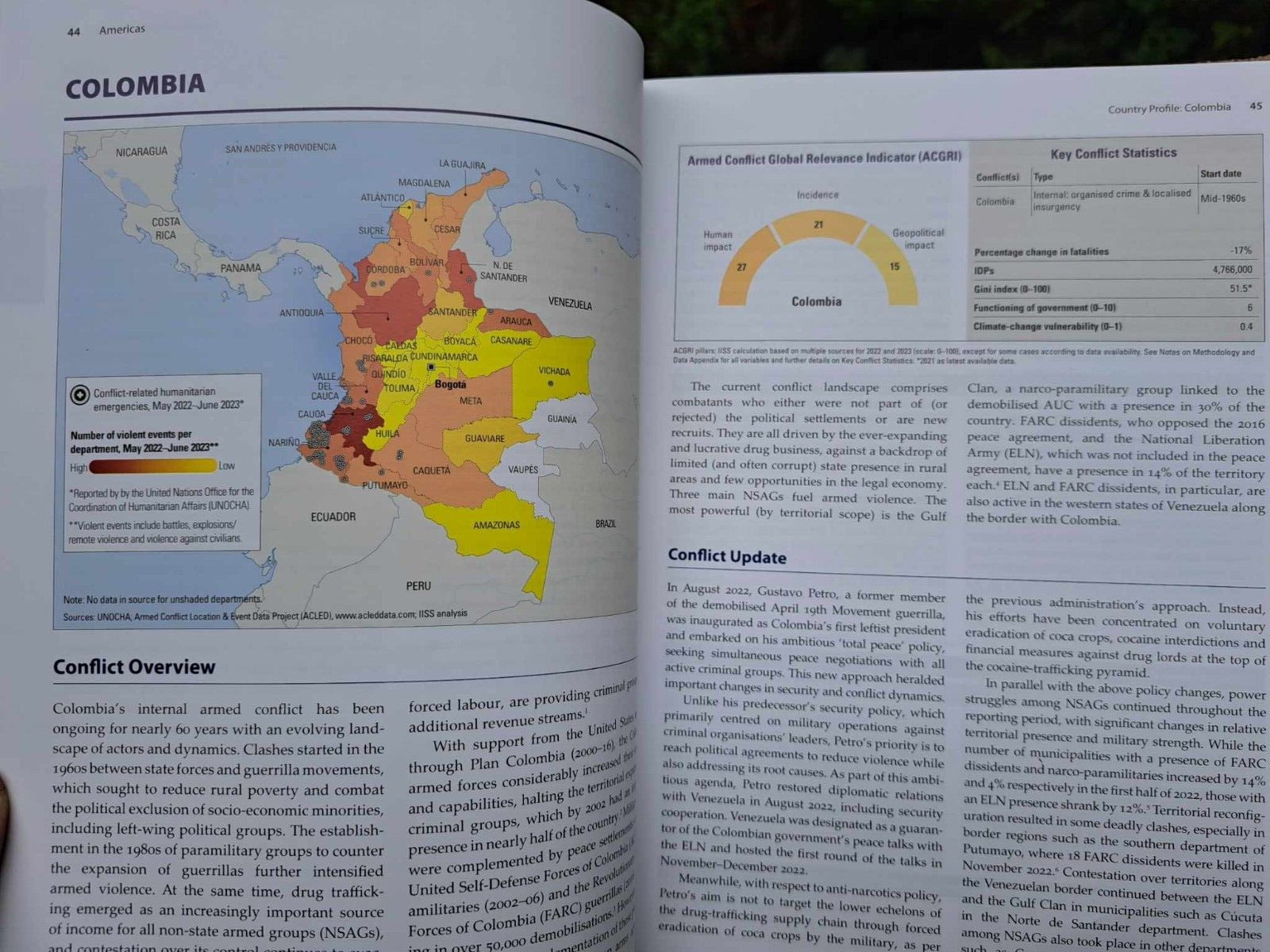 Armed Conflict Survey 2023 - Paperback, by Strategic Studies (IISS) - Very Good