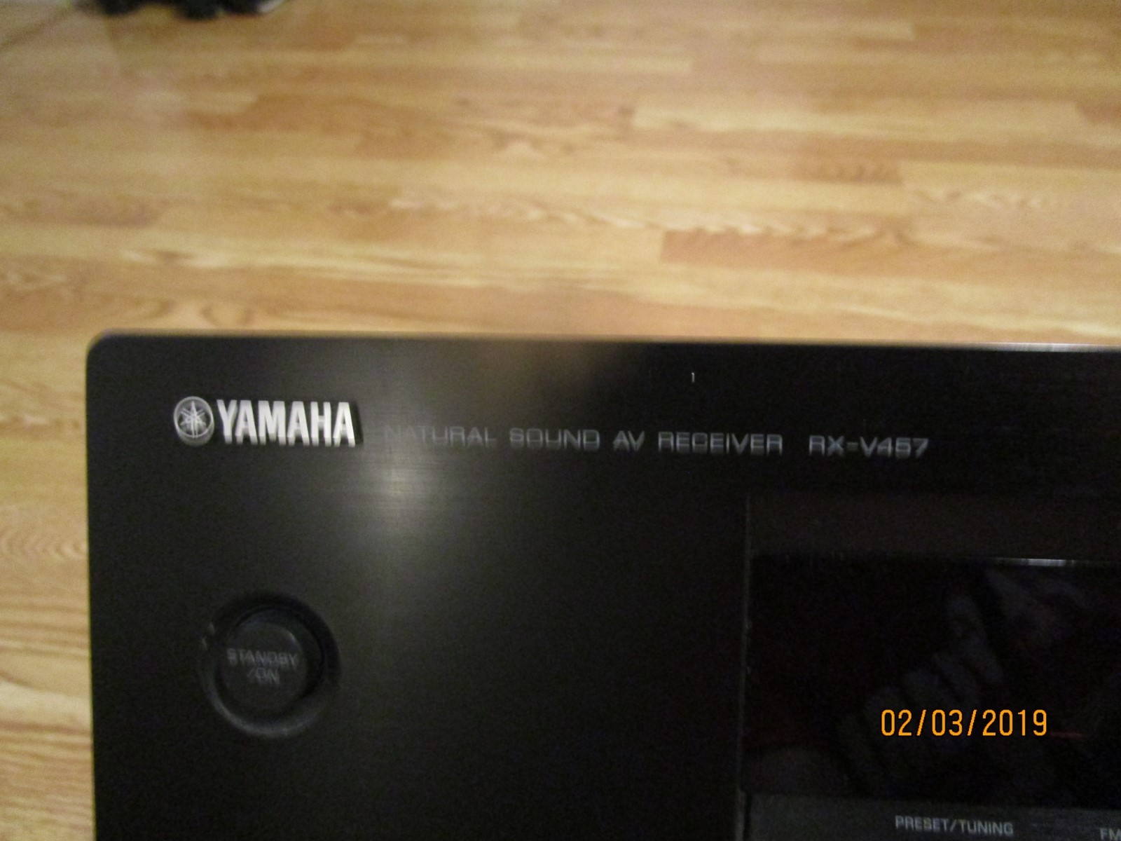 Yamaha Receiver RX V457 6.1 Channel 510 Watt Tuner - LOCAL PICKUP ONLY