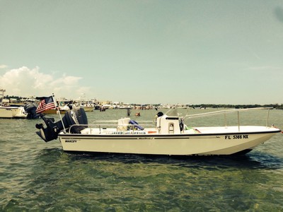 1999 Boston Whaler 17' Montauk w/Original 90 HP Johnson