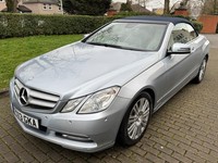 2013 Mercedes-Benz E Class E250 BlueEFFICIENCY SE 2dr Tip Auto CONVERTIBLE Petro