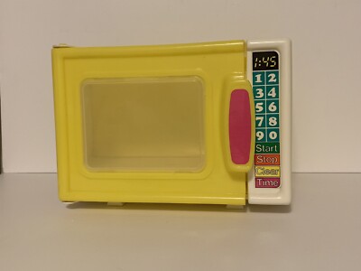 Vintage American Plastic Toys 1980 s Microwave Girls Kitchen Play