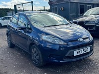 2011 Ford Fiesta 1.25 Edge 5dr [82] HATCHBACK Petrol Manual