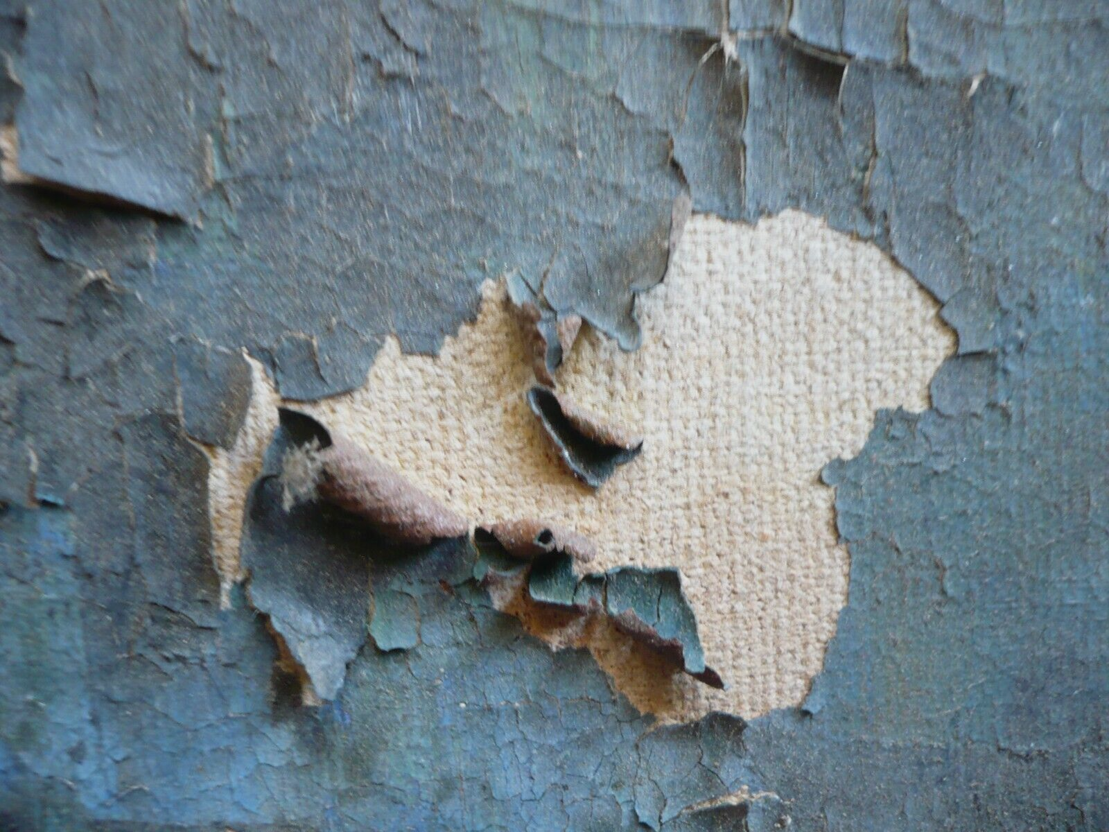 MYSTERY OLD ART - NEEDS RESTORATION, MODERN SEMI ABSTRACTION BOATS COLORFUL OIL