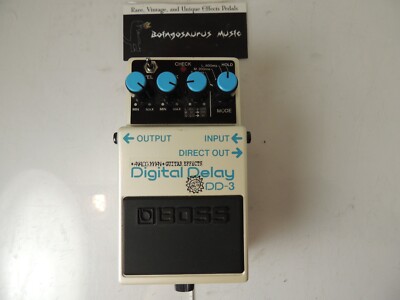 Boss DD-3 Digital Delay Effects Pedal w/ Analogman Hi-Cut Mod Modified Modded