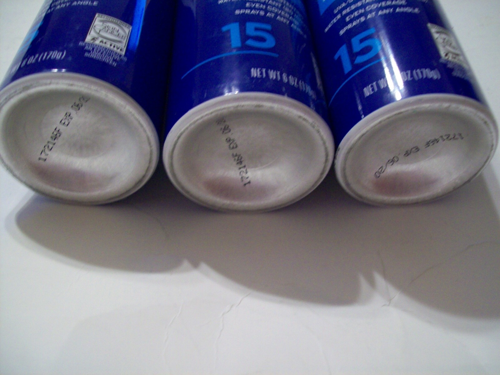 RIte Aid Daylogic Sport Continuous Spray Suncreen SPF 15 - 3 PACK - Exp 06/20