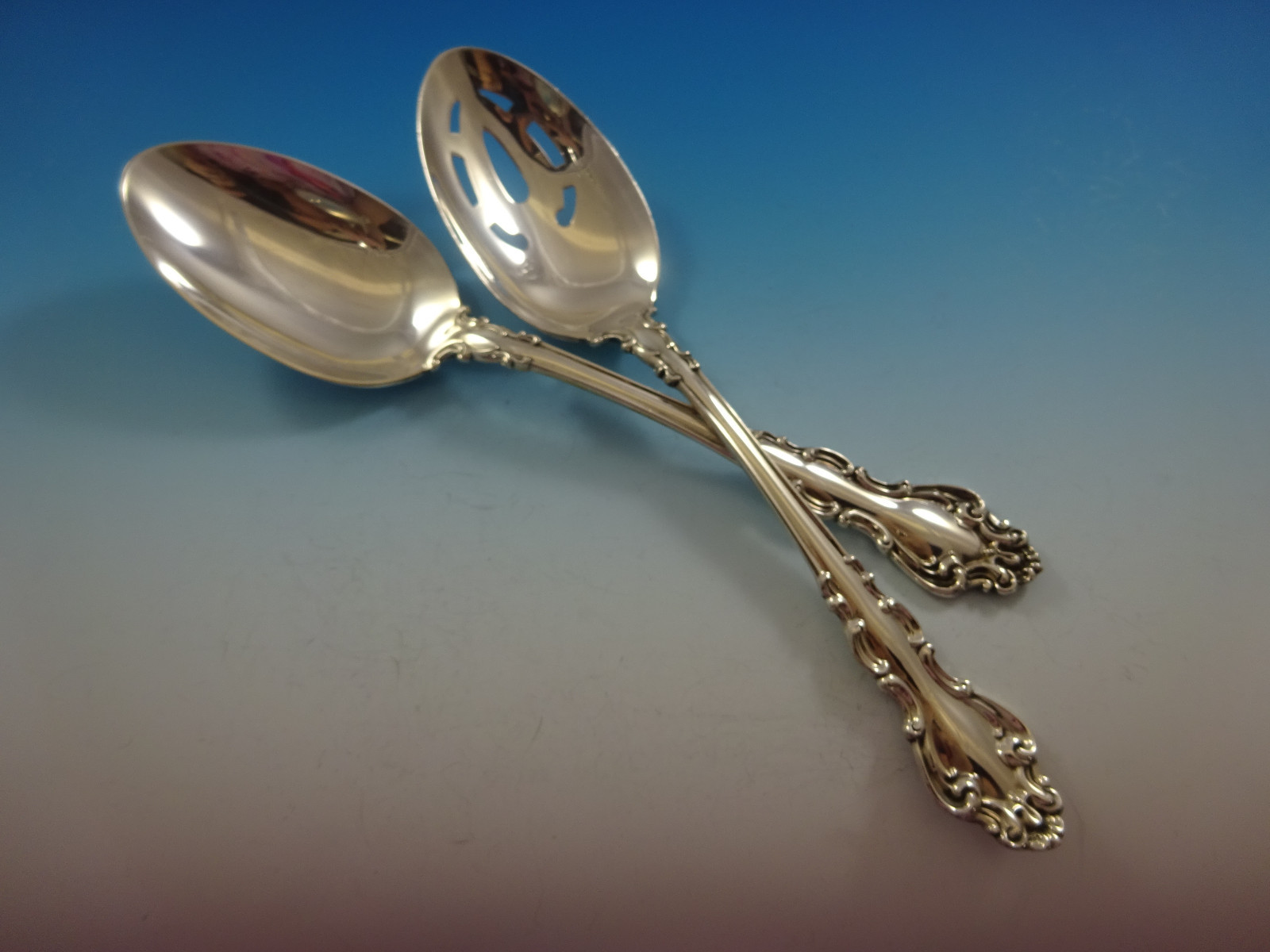 Spanish Baroque by Reed and Barton Sterling Silver Flatware Service 8