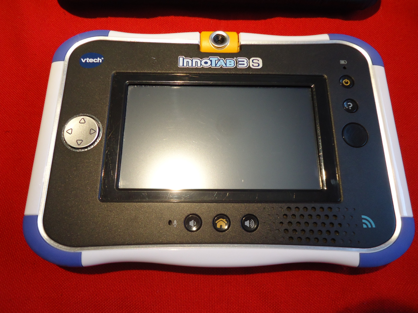Vtech InnoTab 3S Blue Learning Tablet Game/System works great + Pouch No Charger