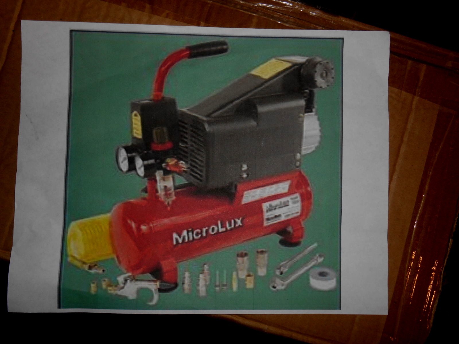 Micro-Mark 82430 Paint Booth AND Air Compressor.