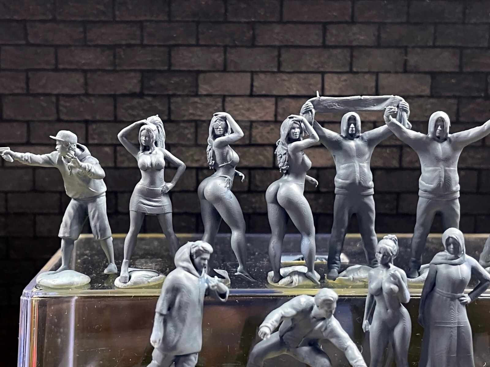 1:64 Figures  - For Dioramas Miniature Figures 164 Fig Lot 582