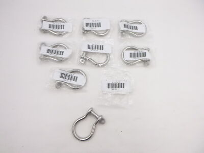 8 Pack Ronstan RF637 Stainless Steel Bow Shackle w/Screw Pin 7,490 Lb WLL