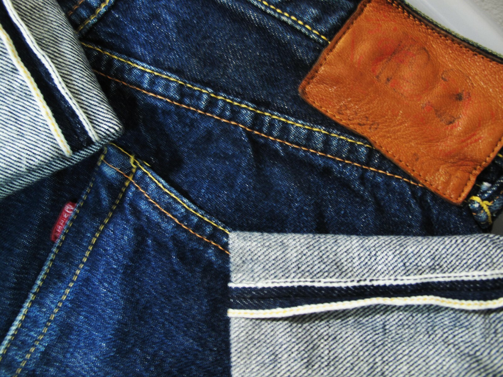 HOT VTG JAPAN Men EVISU NO:2 SELVEDGE STRAIGHT DARK Denim HOT VTG JAPAN Men EVISU NO:2 SELVEDGE STRAIGHT DARK Denim