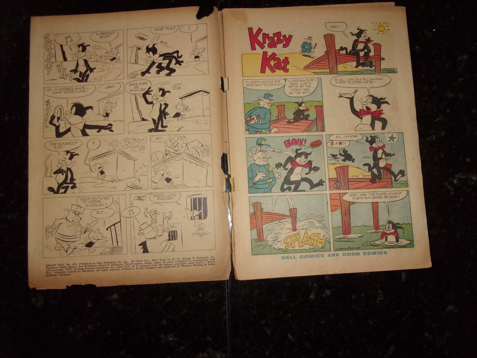 Krazy Kat  4 color #619