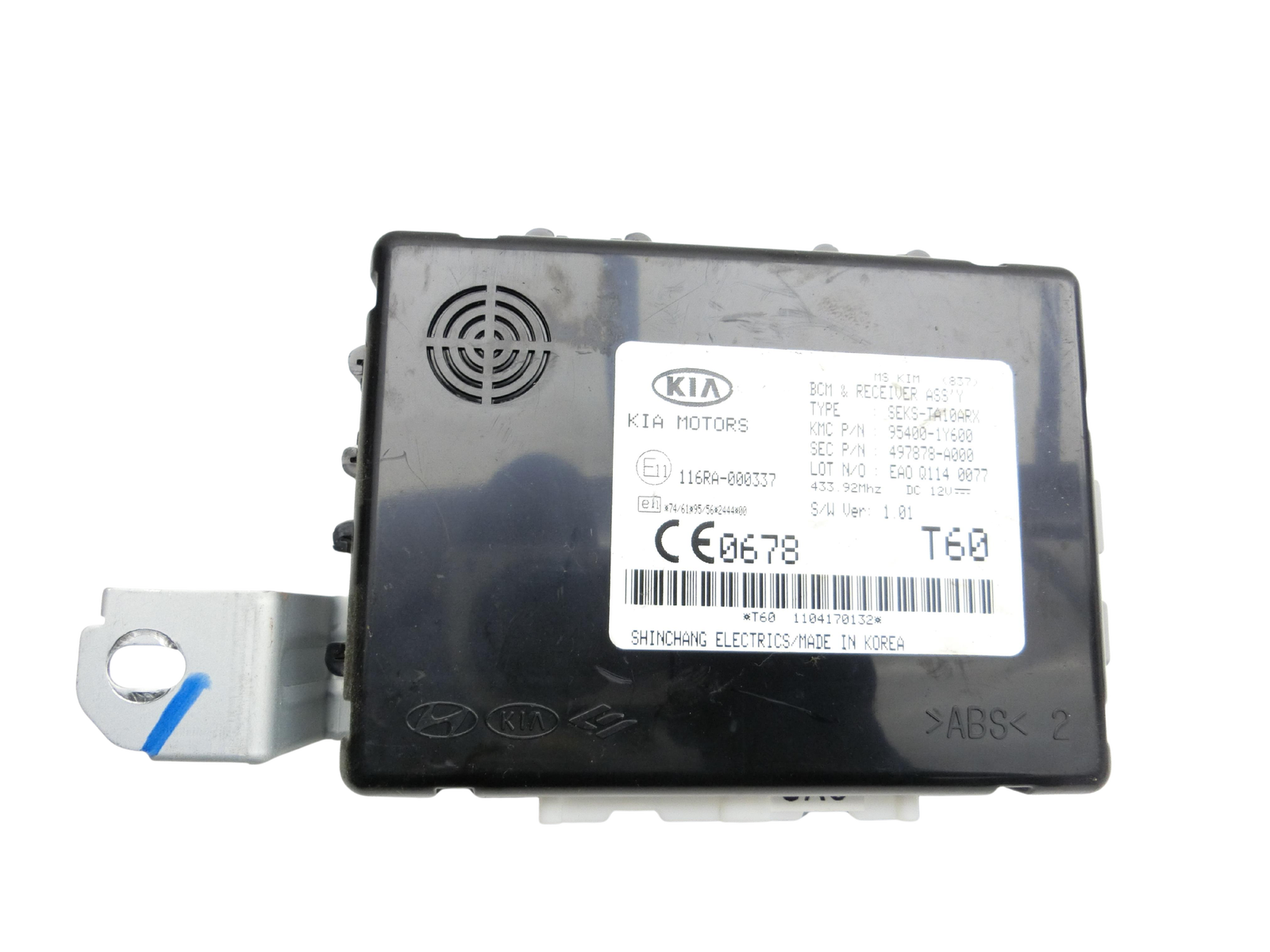 Unidad de control Cuerpo BCM Receptor para Kia Picanto TA 11-17 - Bild 1