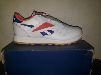 Reebok Men's Classic Leather Mark Sneaker EF7846 Sz 4