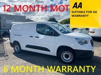 2020 Vauxhall COMBO CARGO 2300 1.6 Turbo D 100ps H1 Edition Van PANEL VAN Diesel