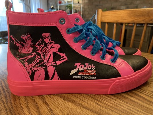 シューズ JOJOshop Jojo's Bizarre Adventure GROUNDUP Hightop Sneakers | eBay