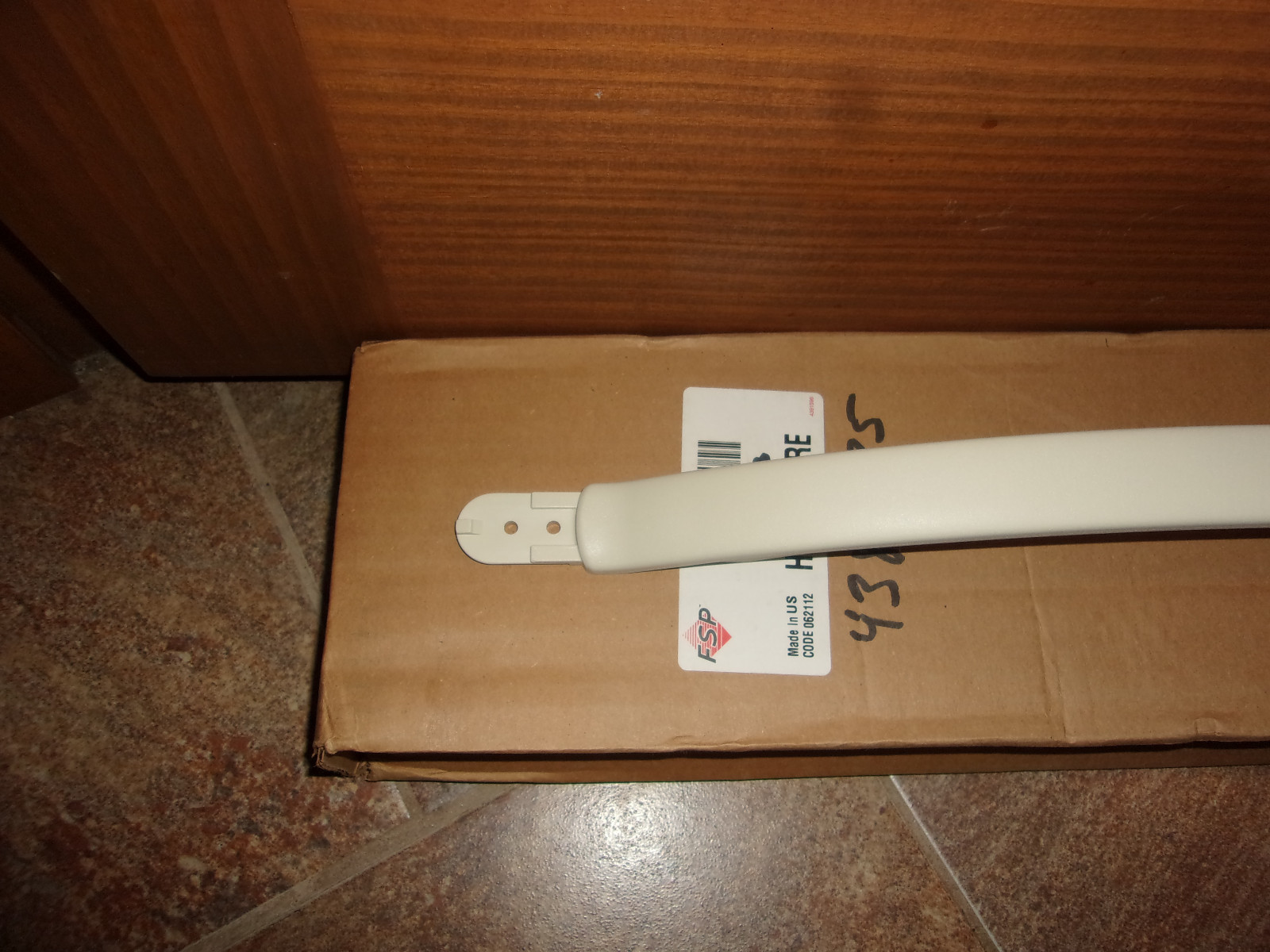 NEW! 1 Handle Genuine 4389075 Refrigerator Door Handle White AP3128264 PS372287